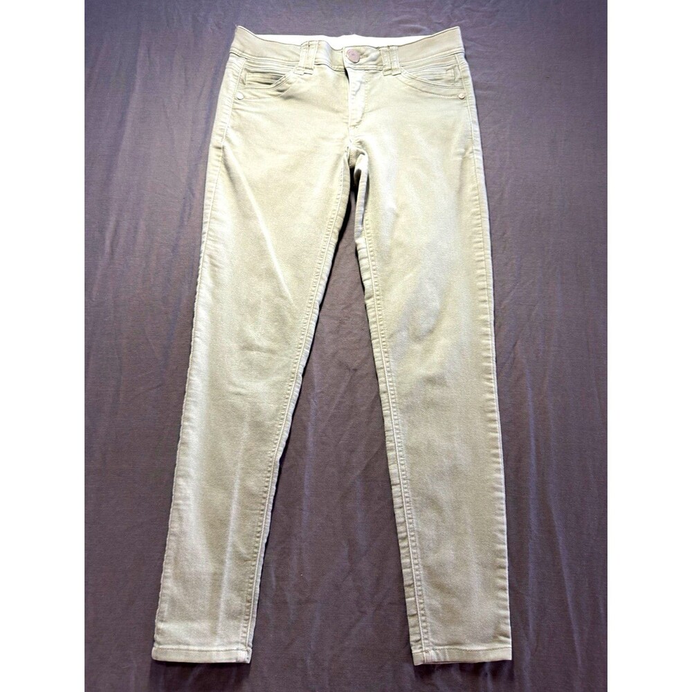 Democracy Women's Mid Rise Skinny Light Wash Stretch 5-Pocket Jeans Size 2 Green